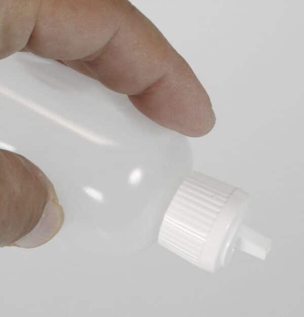 Natures plastflasker med snap åbning - 120 ml - 2 stk