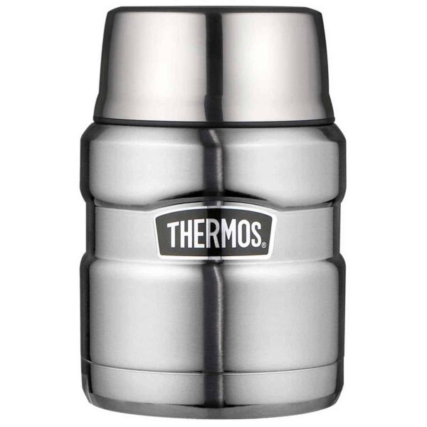 Thermos Stainless King Food Flask - 470 ml - SØLV