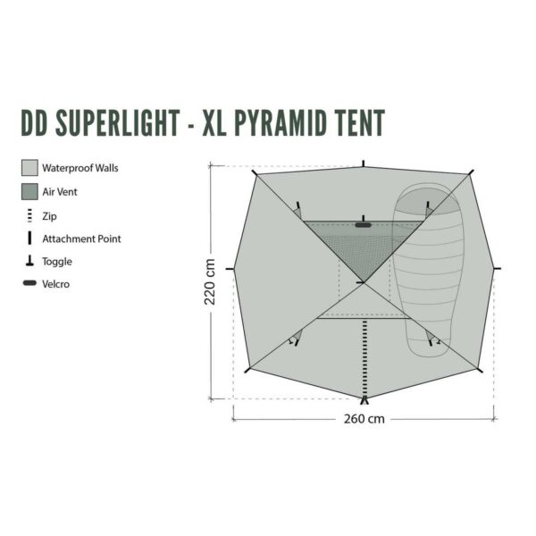 DD Superlight Pyramid Tent - XL