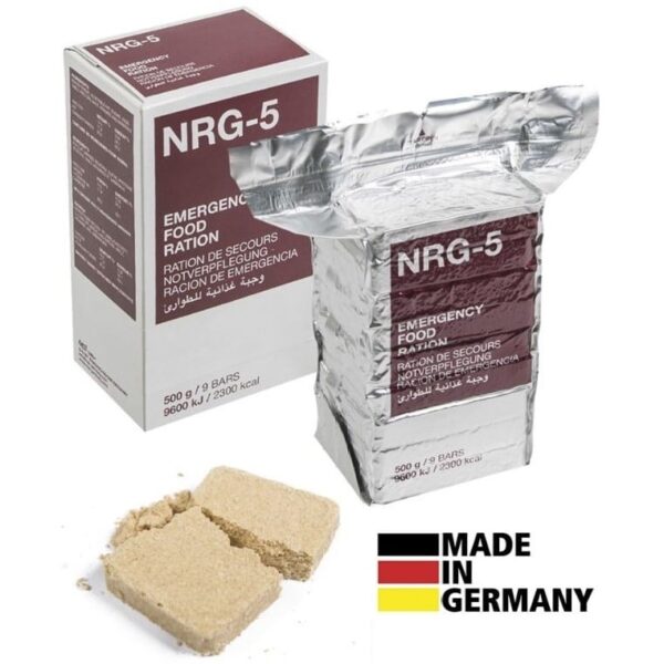 NRG-5 nødration kiks - 500 gram
