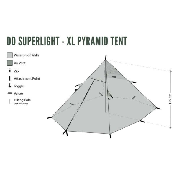 DD Superlight Pyramid Tent - XL