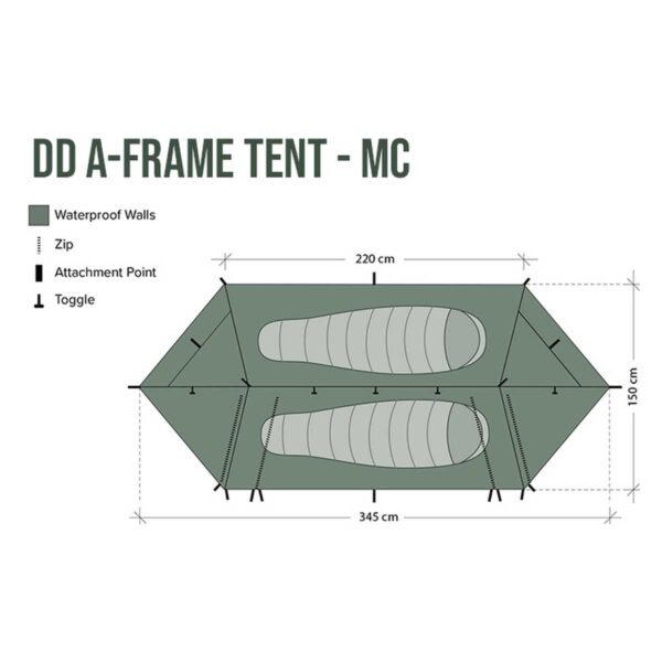 DD A-Frame Tent - MC
