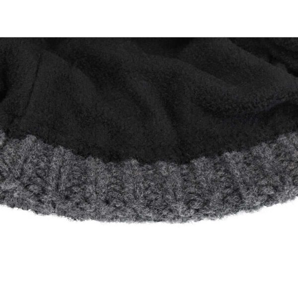 Origins Merino Beanie Bobble - strik hue med trykkvast - Billede 6