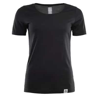 Aclima  Lightwool T-Shirt -  SORT - WOMAN