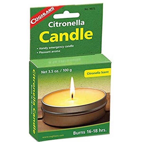Coghlans Citronella Candle - myggelys i dåse - Billede 2