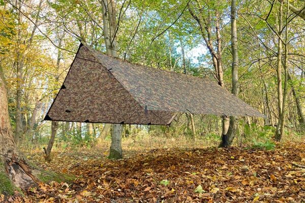 DD Hammocks Tarp 3.5 x 3.5 meter - CAMO - Billede 2
