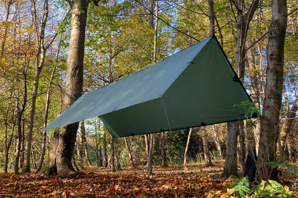 DD Hammocks Tarp XL 4.5 x 3.0 meter - GRØN