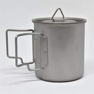 Spirit Of Nomads - Titanium kop 420 ml med låg - Billede 2