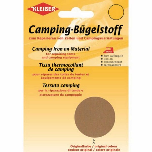 Strygelap tekstil 34 x 12 cm -Sand