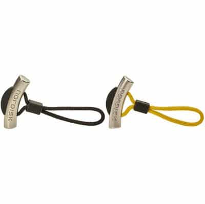 Nordisk Thor´s Hammer Zipper Puller  (10 styk sort/5 styk gul) - Lynlåssnore