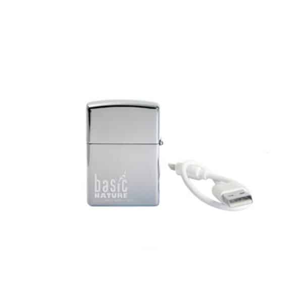 Natures Lighter 'Arc USB' polished - Elektrisk Stormlighter
