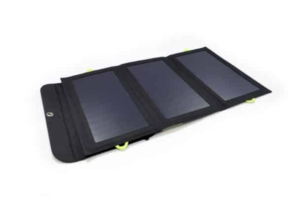 Natures Solar-oplader 5V / 21W - Solceller med powerbank