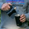 Origins Espresso Maker "Bellanapoli" Sort - 1 kop - Med Træ Håndtag