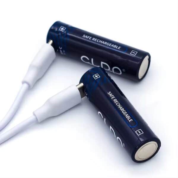 CLDP USB Genopladelige AA-batterier 1.5V 1.6V Nizn 1800 MWH