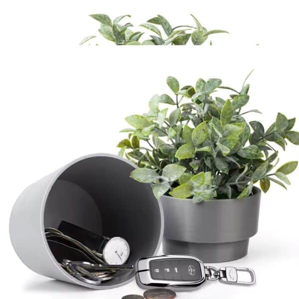 Secret Flower Pot Safe - Hemmelig opbevaringspotte