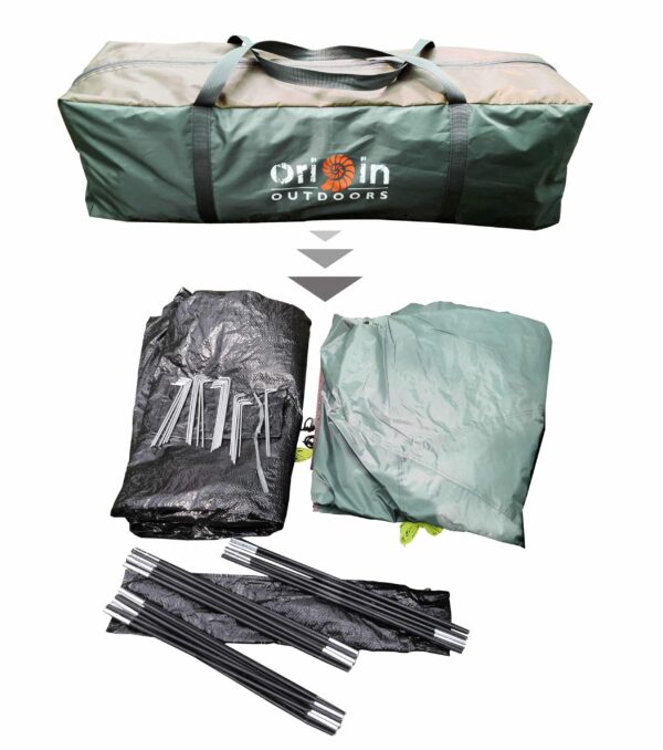 Origins Tent Hyggelig - 3 personers telt