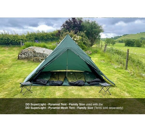 DD Hammocks SuperLight - Pyramid Tent - Family Size