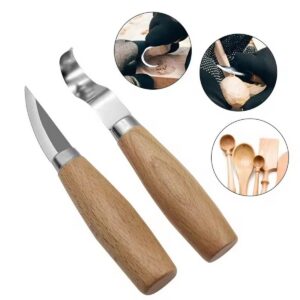 Wood Carving set - Kniv og hulningskniv