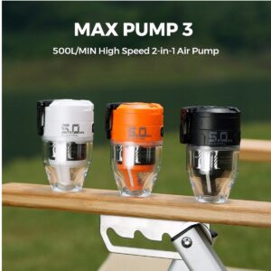 Flextailgear Max Pump 3 - Højhastigheds 2-i-1 pumpe