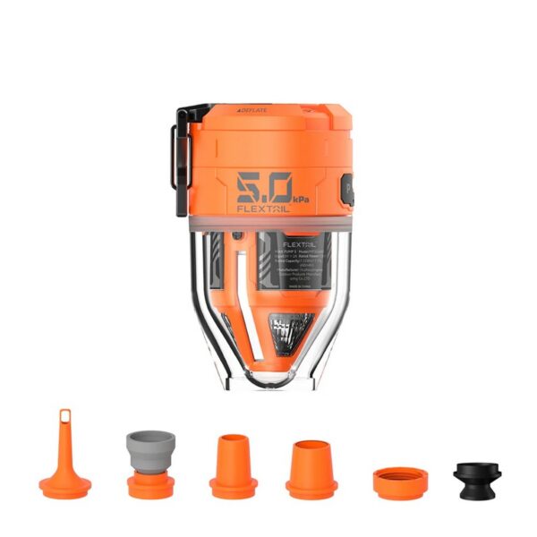 Flextailgear Max Pump 3 - Højhastigheds 2-i-1 pumpe orange