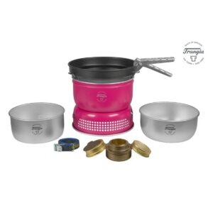 Trangia Stove 25-3 UL - med spritbrænder - Power Pink