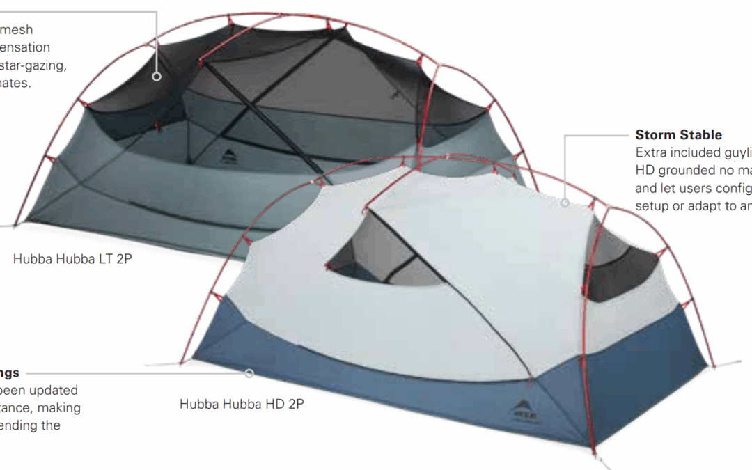 Mød de nye Hubba Hubba LT og HD telte