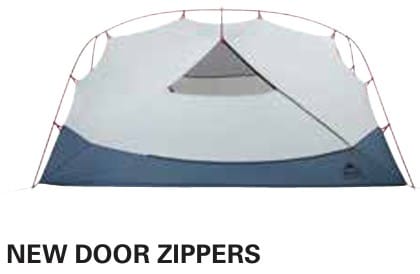 MSR Hubba Hubba new door zippers