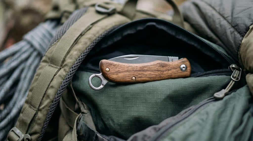 Foldekniv eller fast kniv til outdoor?