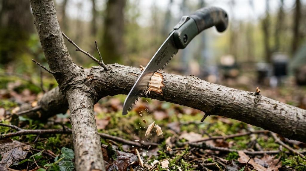 Bedste foldesav til bushcraft, lejr og brænde i skoven