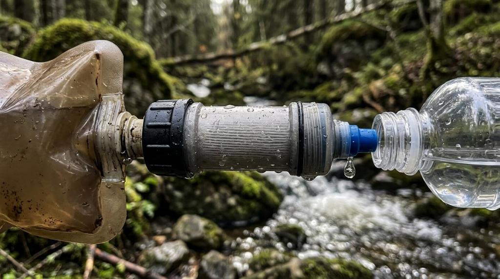 Bedste vandfilter til camping og beredskab