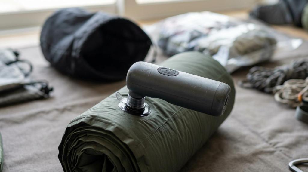 Flextail pumper: bedst til liggeunderlag og pakning
