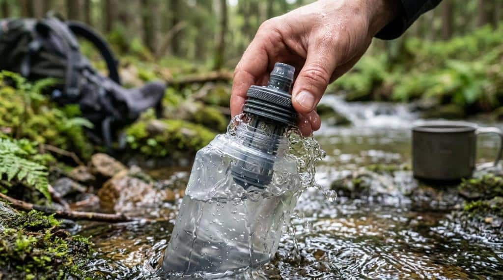 Katadyn BeFree eller LifeStraw til vand på tur og krise?